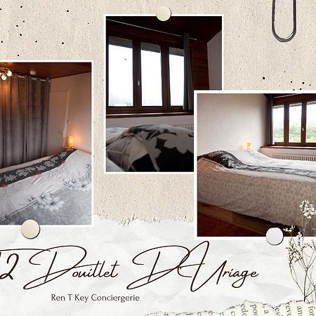 Le T2 Douillet D'Uriage - Residence Le Louvre - Cure Thermale Uriage- Proche Chamrousse - Jusqu'A 3 Personnes - Region Agreable En Toute Saison Vaulnaveys-le-Haut Esterno foto