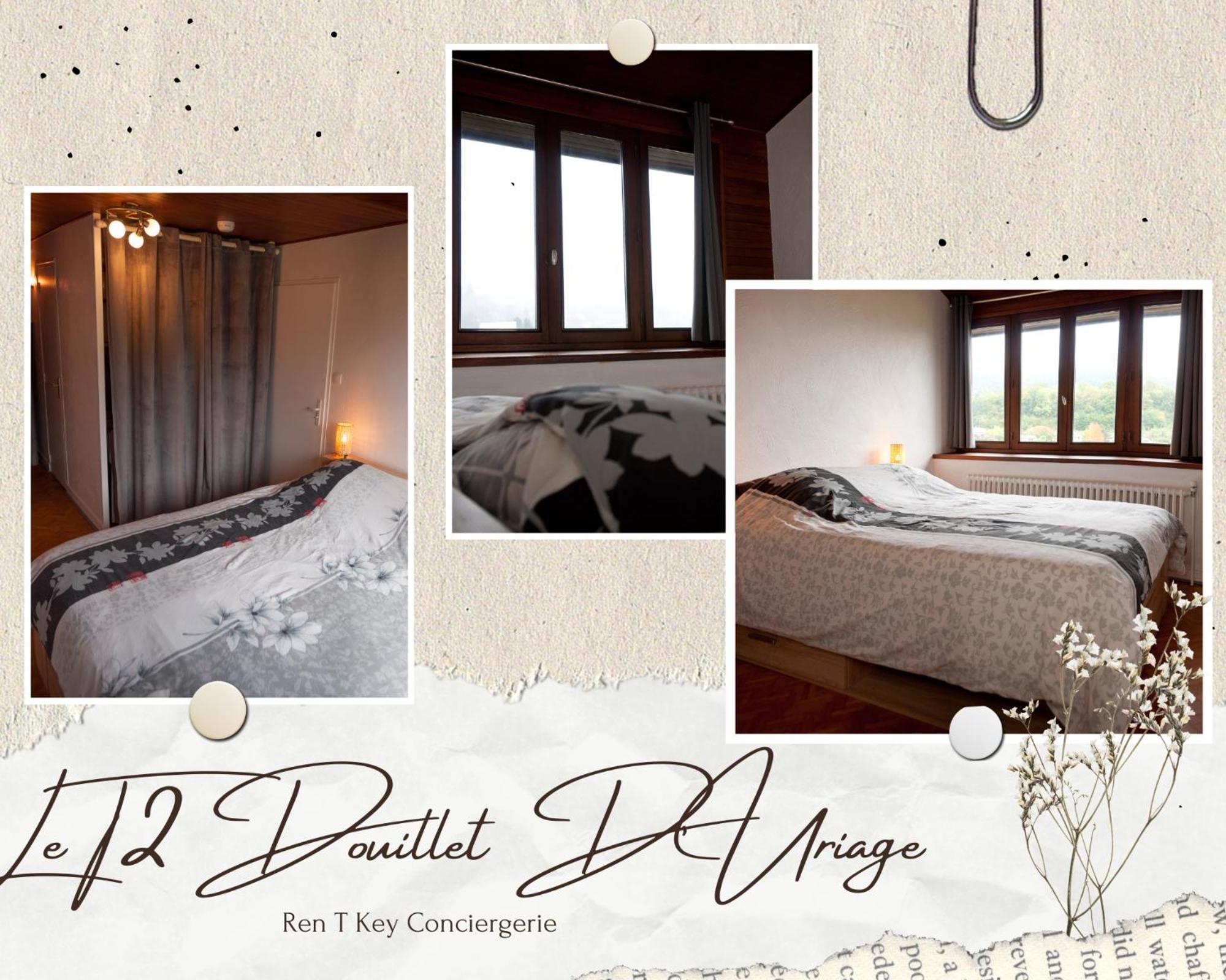 Le T2 Douillet D'Uriage - Residence Le Louvre - Cure Thermale Uriage- Proche Chamrousse - Jusqu'A 3 Personnes - Region Agreable En Toute Saison Vaulnaveys-le-Haut Esterno foto